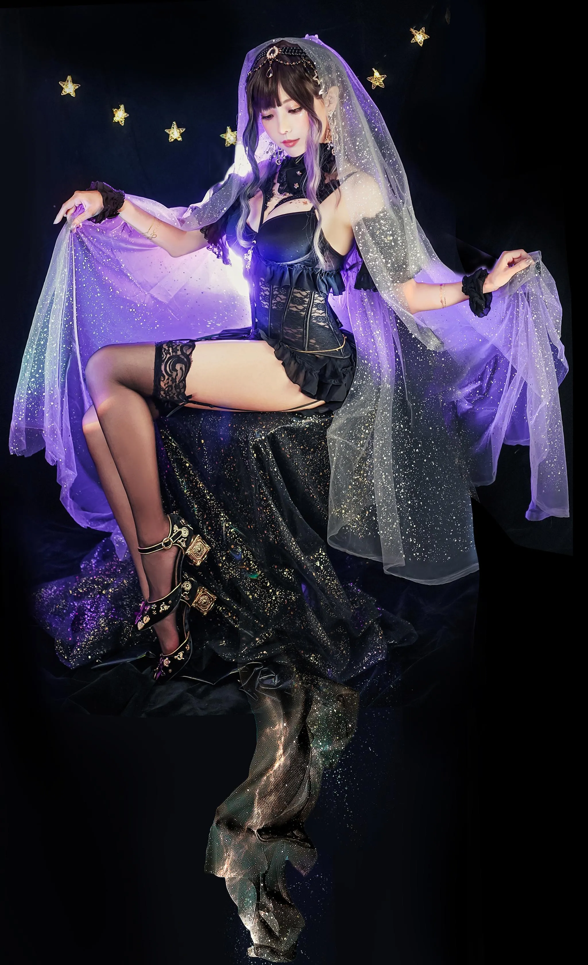 ElyEE子 – NO.77 Original Witch  Cat魔女與貓-Astrology Witch [33P]插图9